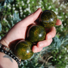 ONE AAA Green Opal Crystal Sphere, Fairy Magic, 35mm to 55mm, Madagascar picture