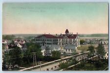 1913 View Taken From Court House Tower Road Willmar Minnesota Antique Postcard picture