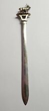Vintage .800 Silver Stag Letter Opener picture