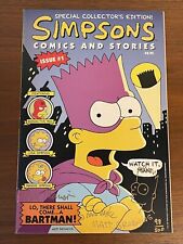 AUTOGRAPHED Simpsons Comics & Stories #1 SIGNED by Matt Groening, Bill Morrison picture