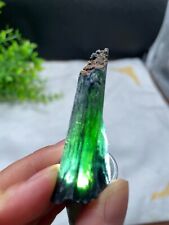 65ct EXCELLENT BLUE GREEN VIVIANITE CRYSTALS Specimen FROM  Brazil o805 picture