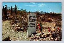 Tombstone AZ-Arizona, Graves Of Dowd, Samples, Howard, Antique Vintage Postcard picture