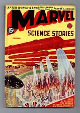 Marvel Science Stories Pulp 1st Series Feb 1939 Vol. 1 #3 VG 4.0 picture