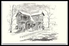 Nashville Indiana The Calvin House Lith O Sketch Postcard                  pc268 picture