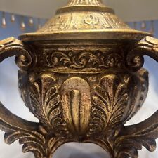 VTG Ornate Brass Lamp 17” picture