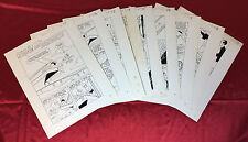 1965 Hanna-Barbera Original Comic Book Art SINBAD JR #1  ~ Full Story, 9 Pages picture
