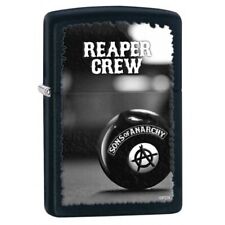 Zippo Sons of Anarchy Reaper Crew Black Matte 28677 picture