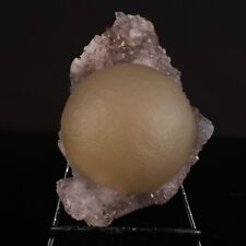 Huge Fluorite Ball on Amethyst Very Rare Natural Mineral Specimen # B 6626 picture