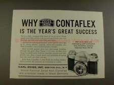1956 Zeiss Ikon Contaflex Camera Ad - Great Success picture