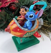 Disney Lilo & Stitch Rocket Ship Christmas Space Adventure Ornament 2013  picture