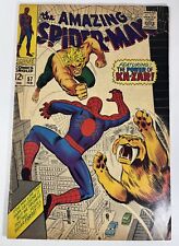 Amazing Spider-Man #57 (1967) 1st meeting of Spider-Man and Ka-Zar in 5.0 Ver... picture