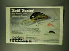 1978 James Heddon's Sons Hedd-Hunter Lures Ad - Magic Hydronic Lip Hole picture
