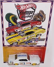 White '70 Buick GSX Custom Hot Wheels Car Vintage Racing Series w/RR picture