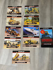 1993 Caterpillar Cat Earthmovers Series 1  tractor engineer cards collector picture
