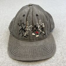 Vintage Disney Hat Cap Mens One Size Gray Goofy's Amination Nation Snapback picture