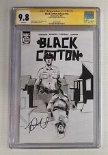 BLACK COTTON #1 ASHCAN Scout Comics CGC SS 9.8 SIGNED BRIAN HAWKINS picture