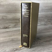 1979 The Society Of Distinguished American High School Students Hardcover Book  picture