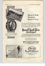 1912 Paper Ad Bausch and Lomb Zeiss Tessar Lens Camera Lens Rochester NY picture
