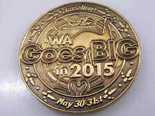 GOES BIG IN 2015 AUSTRALIA CACHE WESTERN CHALLENGE COIN picture