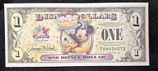 2009 Series $1 Disney One Dollar Note - Mickey Pluto - T00050572 picture