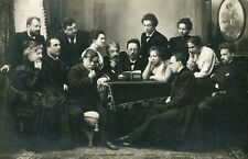 RARE Photo Chekhov, Meyerhold, Stanislavski, Knipper 1899, Lifetime edition.  picture