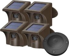Long Range Solar Wireless Driveway Alarm Outdoor Weather Resistant Motion Sensor picture