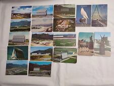 Vintage Lot Of 18 U. S. Air Force Academy Colorado Springs Aerial View Postcards picture