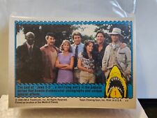 1983 Topps Jaws 3-D Complete Card Set (1-44) w/ 3D Glasses picture
