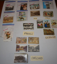 Lot  300+ Vintage Antique Postcards Mostly Europe, Italy France Germany England picture