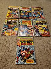 7 lot Marvel Double Feature Featuring Captain America and Iron Man 1-3,7,9,11,13 picture