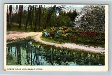 Uncasville CT-Connecticut, Scenic View Vintage Souvenir Postcard picture
