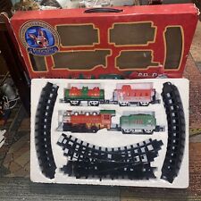 Rudolph Reindeer Christmas Town Express O Gauge Battery Operated TrainSet Tested picture