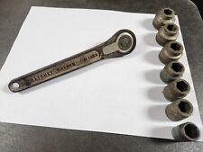 vintage Keystone reversible ratchet Wrench M1565, 7 Sockets picture
