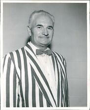 1961 Tom Allcock Quartet Show Chairman President Striped Business 8X10 Photo picture