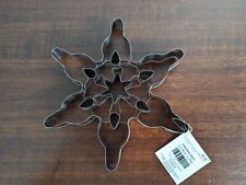 Brother Sister Snowflake Christmas Party Cookie Cutter 7.5