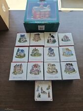 Americana Collection Liberty Falls Miniature Town Buildings Set Of 14 picture