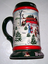 1991 BUDWEISER  HOLIDAY COLLECTORS SERIES STEIN / THE SEASONS BEST picture