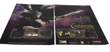 Castlevania Curse of Darkness Print Ad  Official Art Vintage 2005 PS2 Xbox B picture