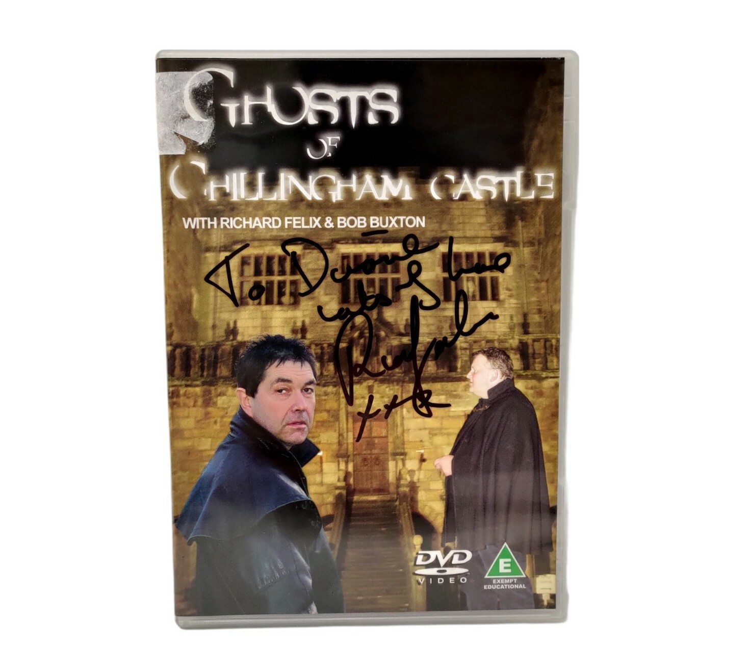 Ghosts Of Chillingham Castle PAL DVD SIGNED Richard Felix Bob Buxton Ghosts Of Chillingham Castle PAL DVD SIGNED Richard Felix Bob Buxton