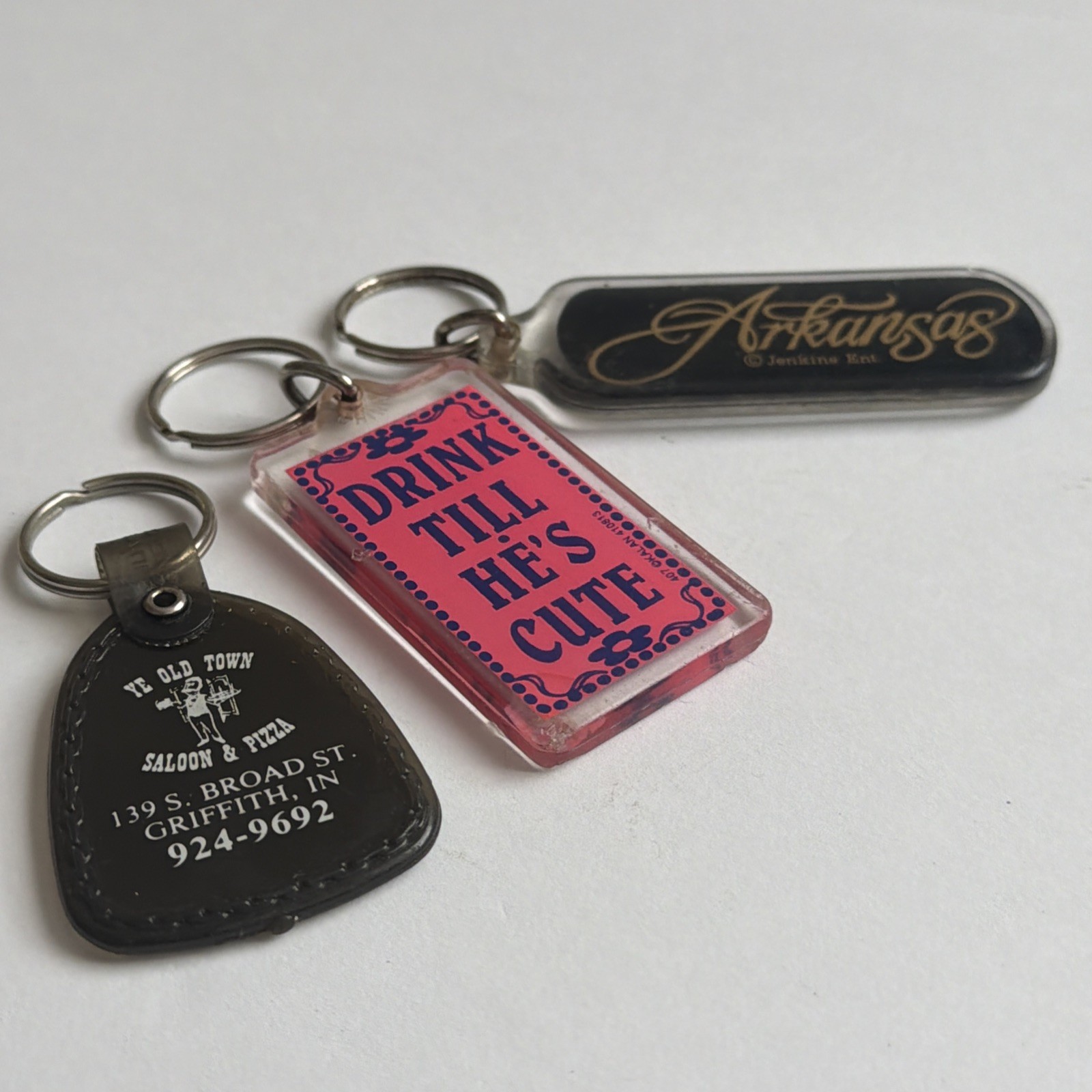 VTG Bundle (3) Keychains Advertising Souvenir Novelty Funny Antiques Hotel Key VTG Bundle (3) Keychains Advertising Souvenir Novelty Funny Antiques Hotel Key
