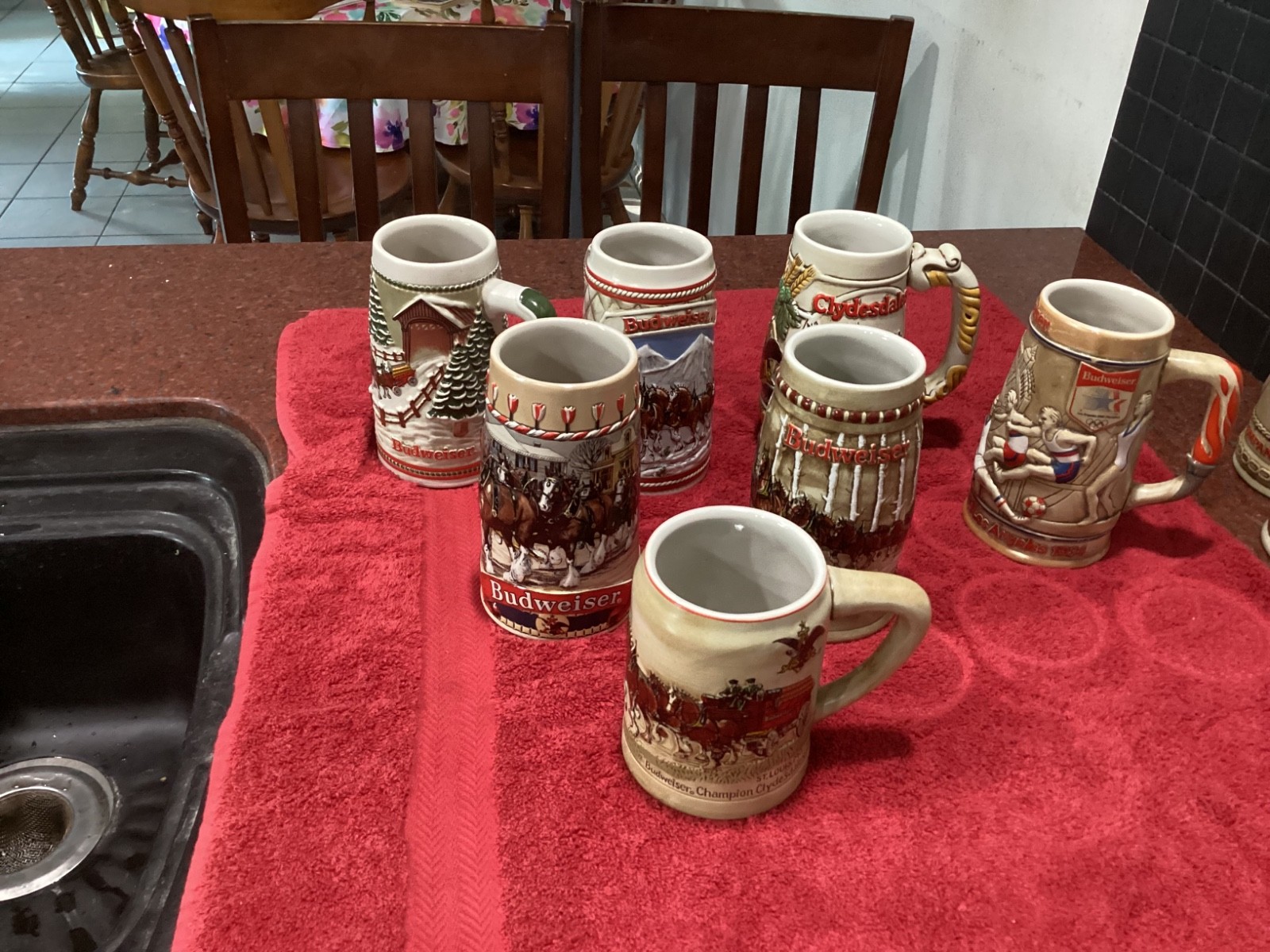 vintage budweiser beer steins vintage budweiser beer steins