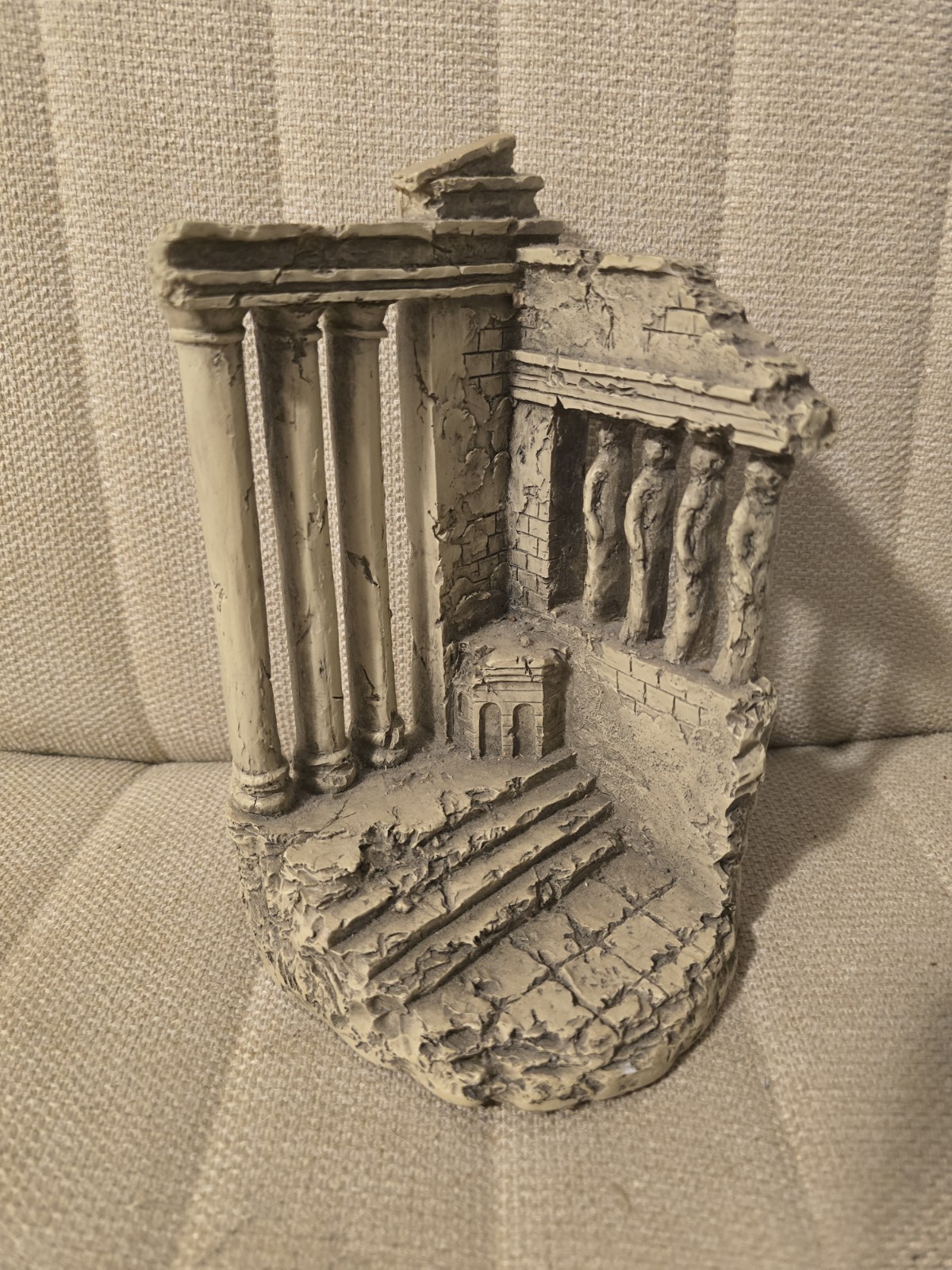 RARE TMS PORCH OF THE MAIDENS Bookend Historical Wonders Acropolis GREECE Single RARE TMS PORCH OF THE MAIDENS Bookend Historical Wonders Acropolis GREECE Single