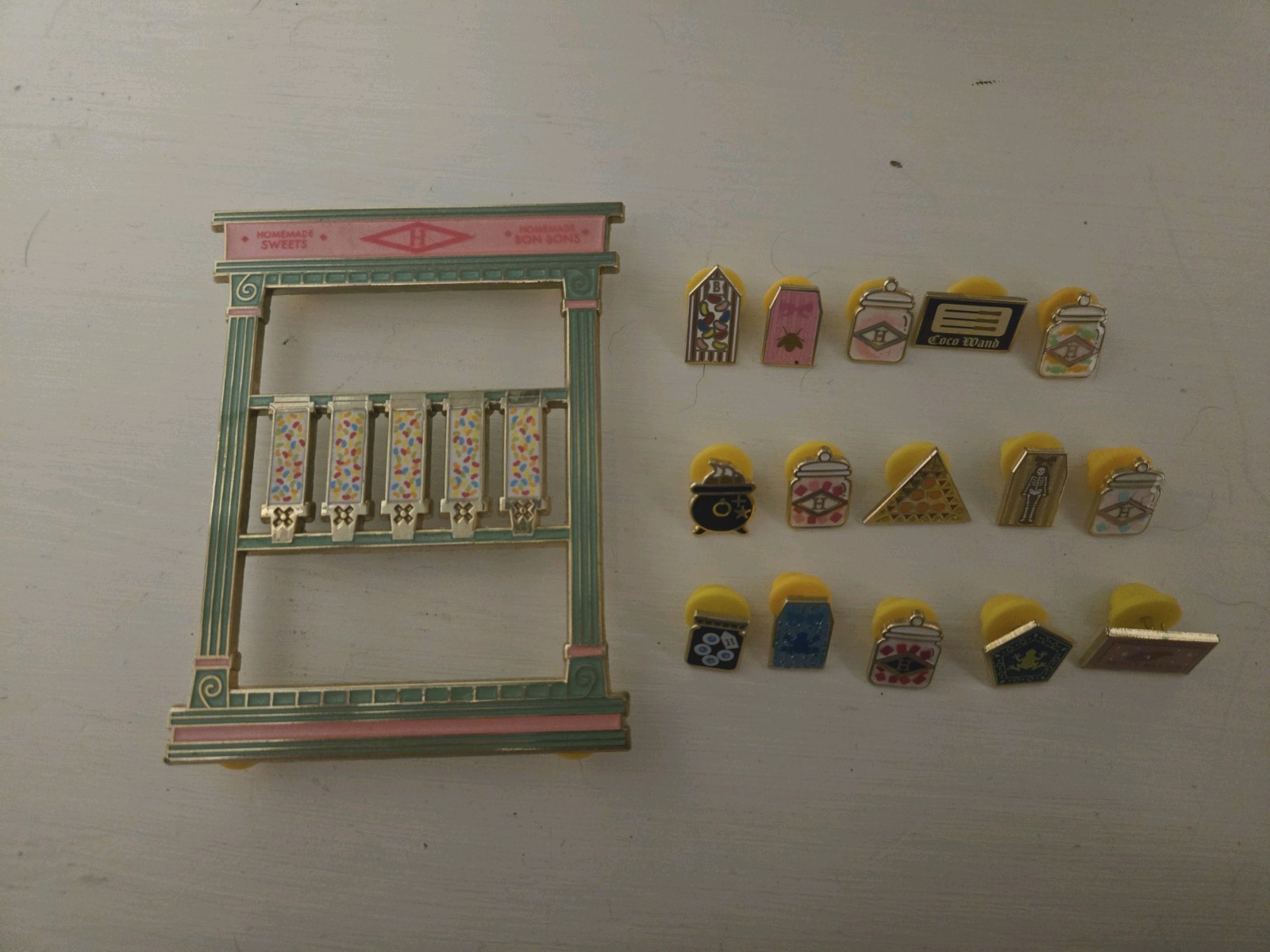 Harry Potter Fantasy Pin- Mad Unicorn Studios- Honeydukes Build Your Shelf Harry Potter Fantasy Pin- Mad Unicorn Studios- Honeydukes Build Your Shelf