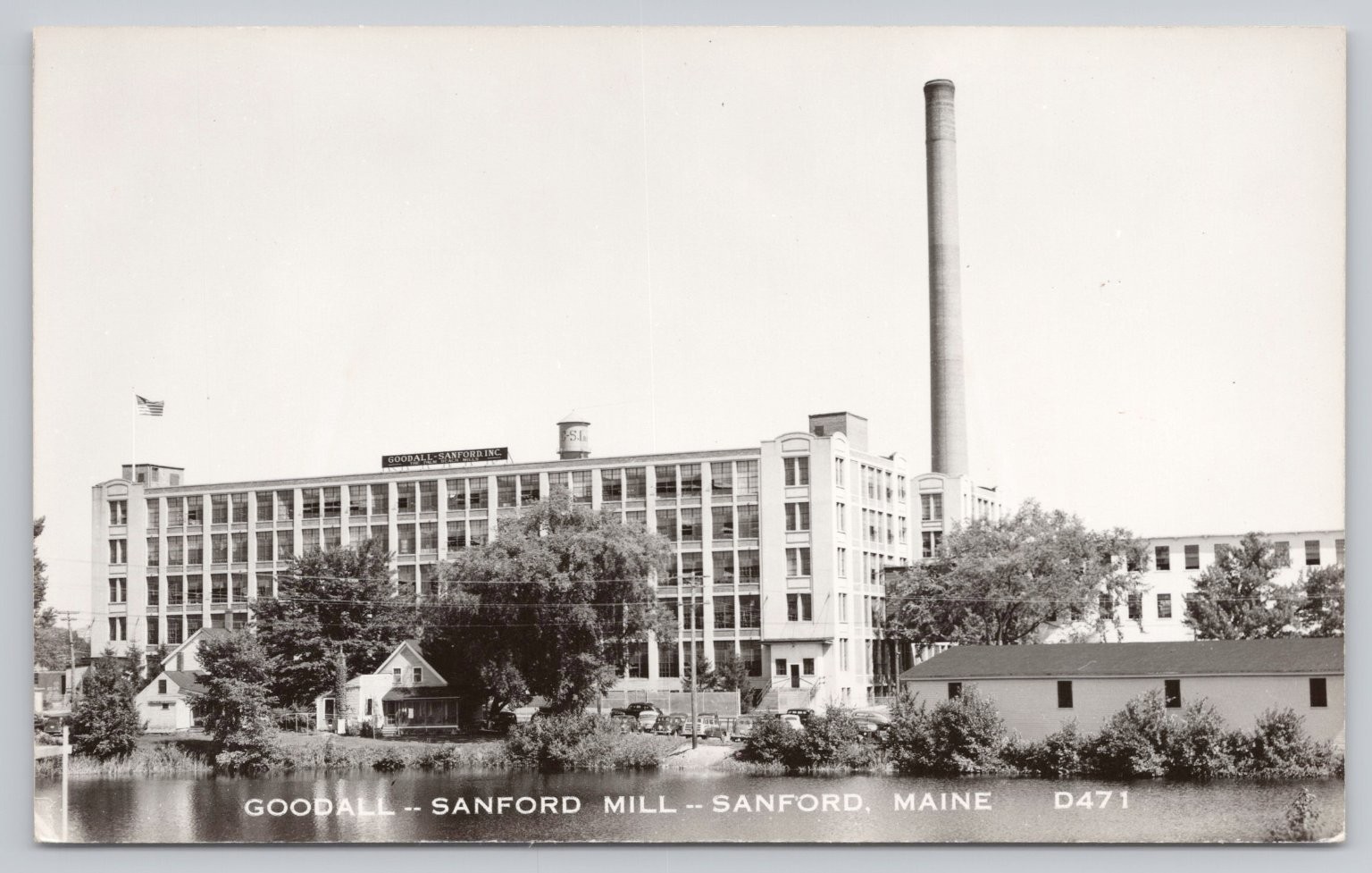 Vintage RPPC Goodall-Sanford Mill Factory Sanford Maine Textile Industry Vintage RPPC Goodall-Sanford Mill Factory Sanford Maine Textile Industry