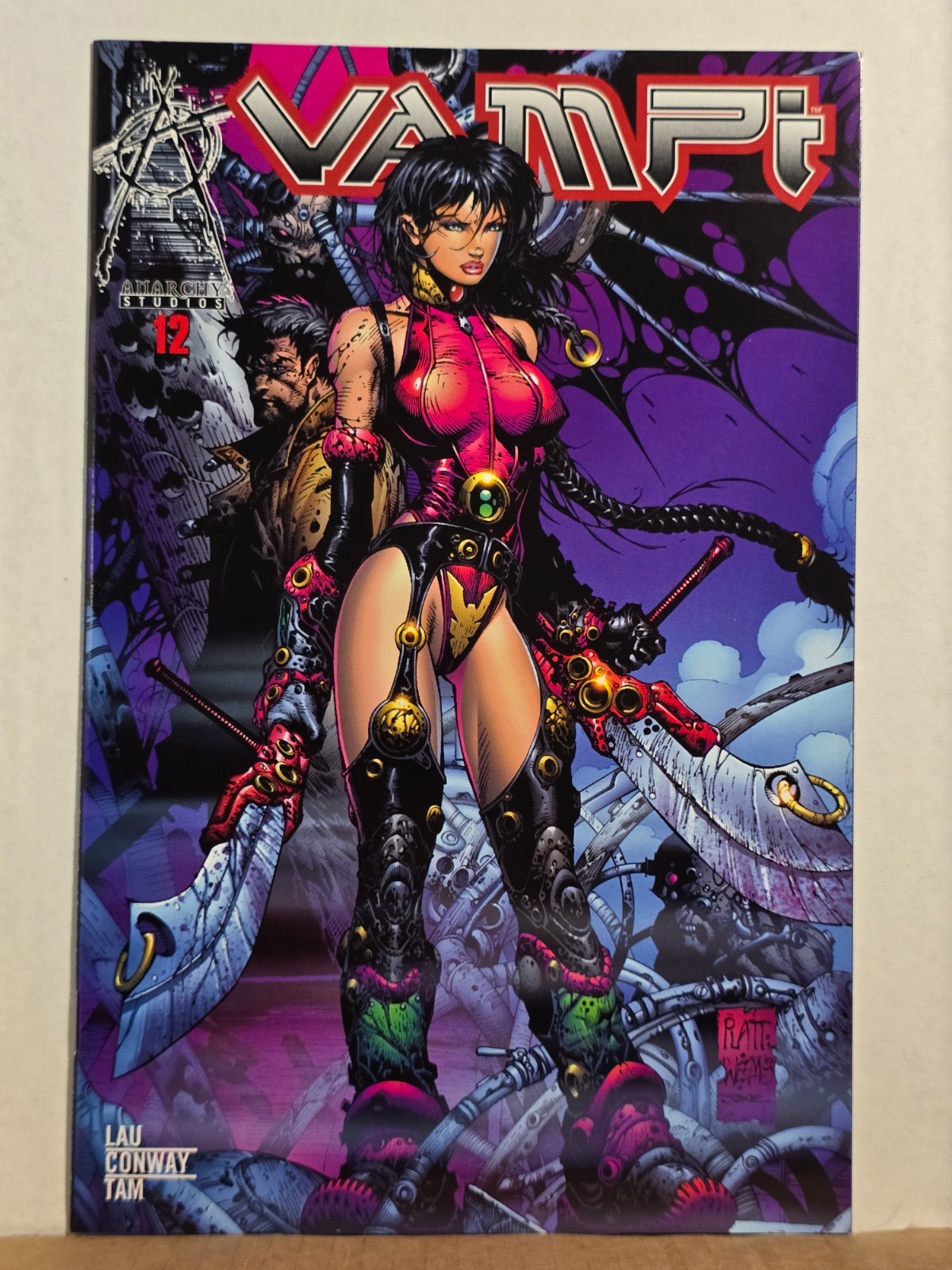 VAMPI #12 STEPHEN PLATT PREMIUM COVER MID GRADE LIMITED TO 1500 COPIES VAMPI #12 STEPHEN PLATT PREMIUM COVER MID GRADE LIMITED TO 1500 COPIES