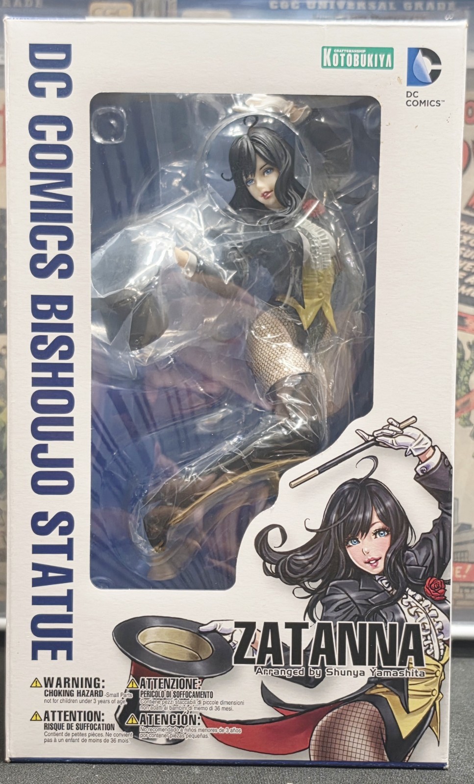 Kotobukiya BISHOUJO - Zatanna - 1st Edition DC Comics NEW SEALED RARE