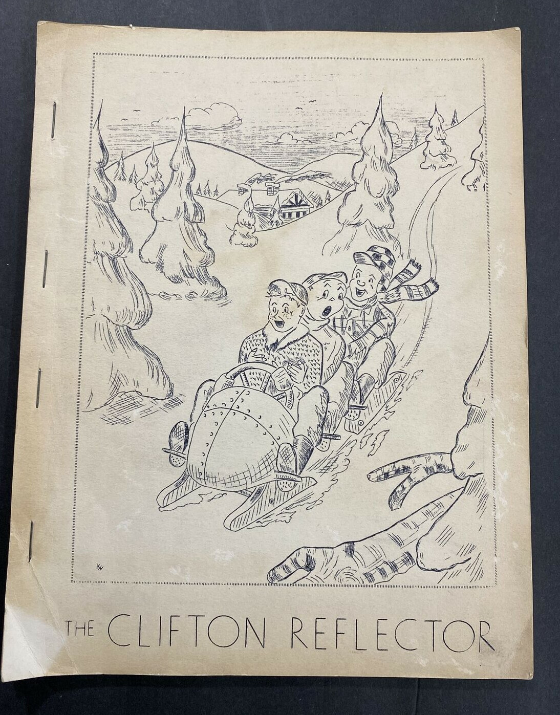 Vintage 1949 CLIFTON HIGH SCHOOL The Reflector Vol. 1 No. 1 Clifton, New Jersey Vintage 1949 CLIFTON HIGH SCHOOL The Reflector Vol. 1 No. 1 Clifton, New Jersey