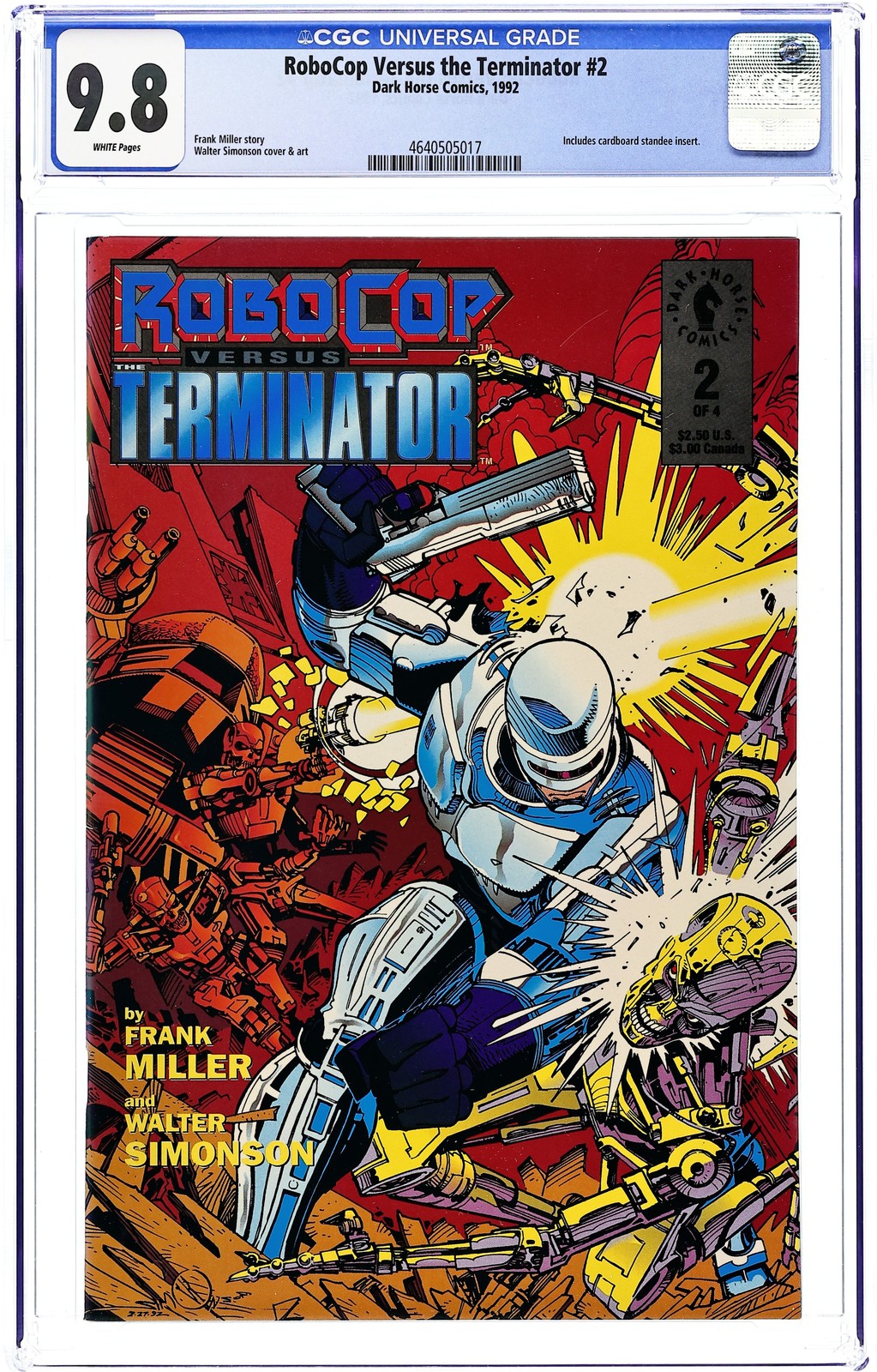 Robocop vs. Terminator #2 CGC 9.8 1992 4640505017