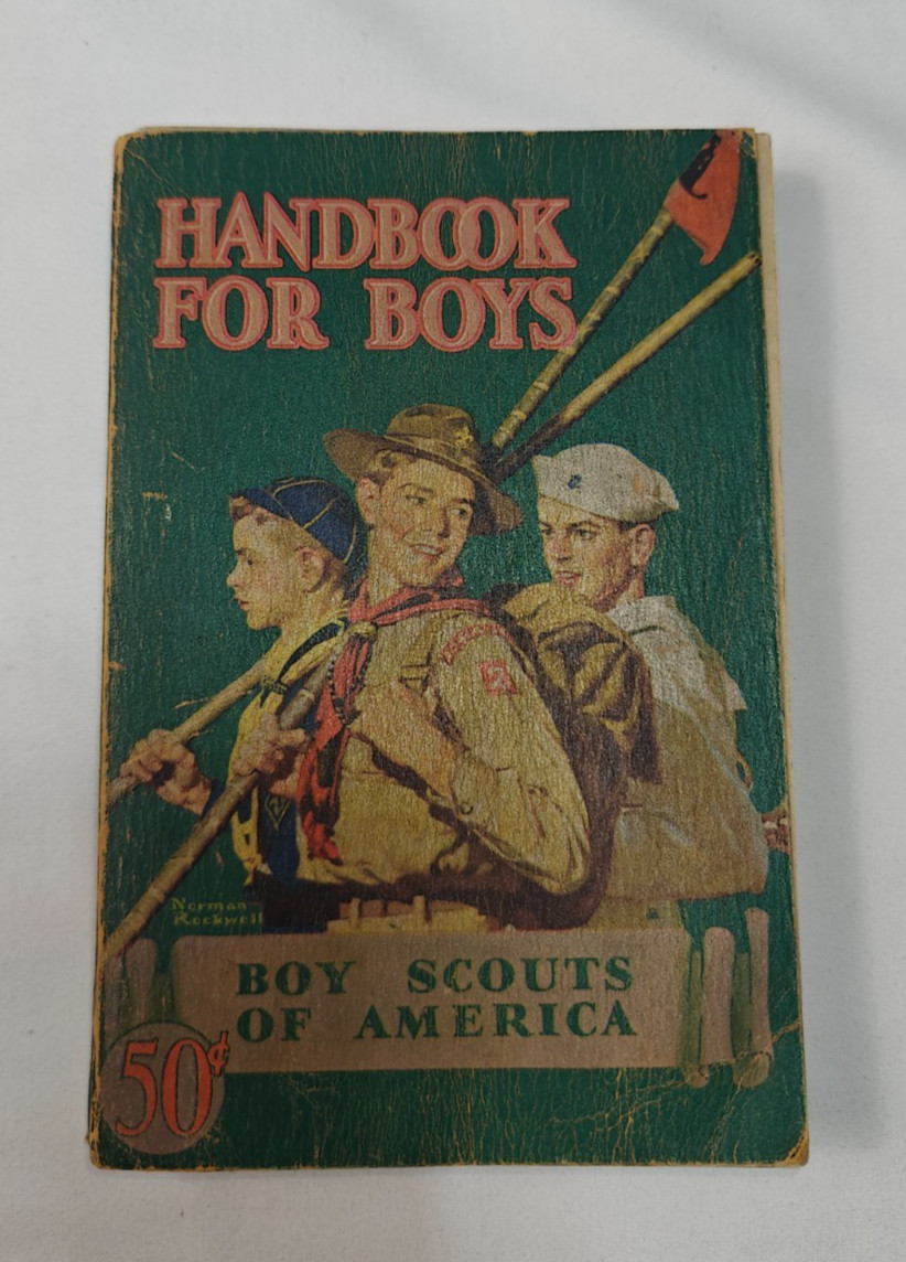 Vintage 1940 Boy Scouts of America Revised Handbook for Boys First Edition Vintage 1940 Boy Scouts of America Revised Handbook for Boys First Edition
