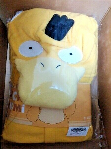 Pokemon Psyduck Koduck Fleece Costume Free Size Sazac Official Cosplay Japan New
